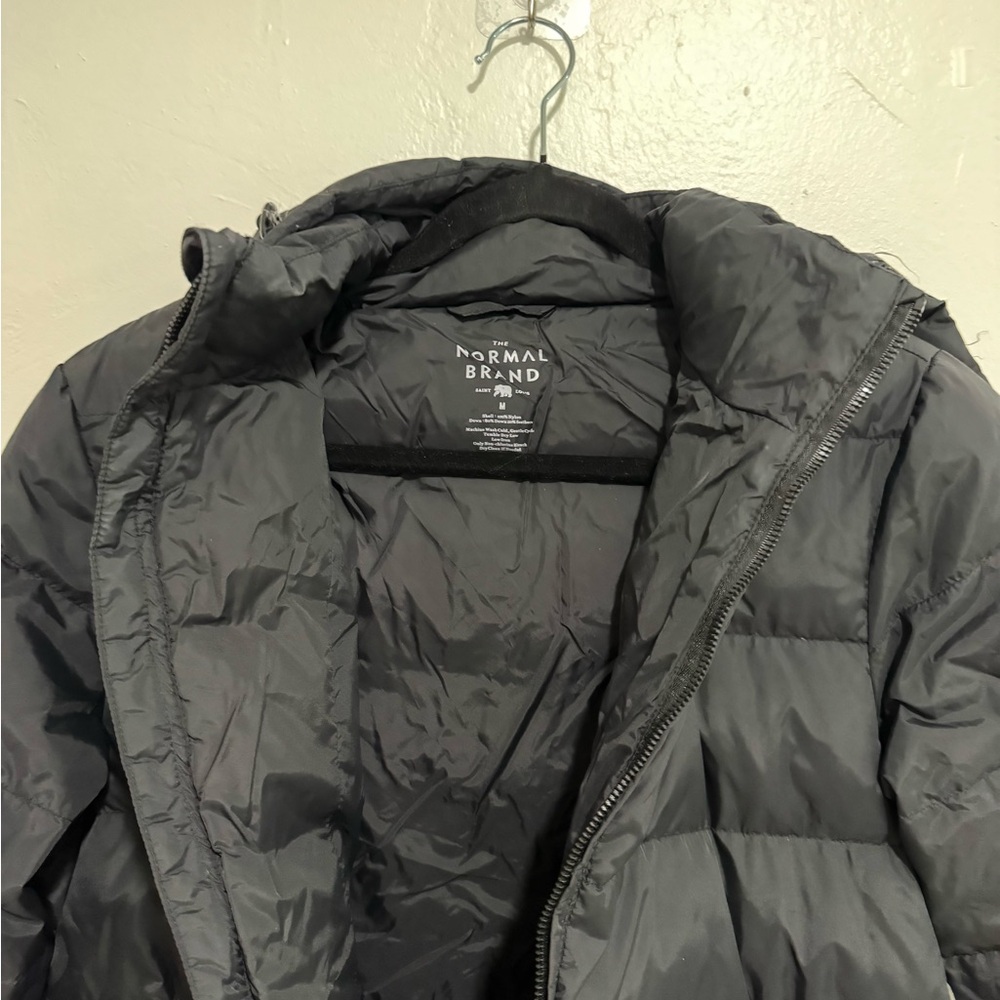 Normal Brand Black Puffer Jacket